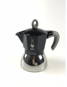 Bialetti Moka Induction 4 šálky černá - Kosmetická vada/SLEVA 2