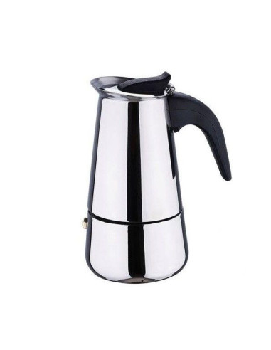 Moka pot Kaffia 6 cups stainless steel - Used/Left