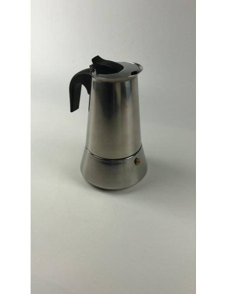 Moka pot Kaffia 6 cups stainless steel - Used/Left