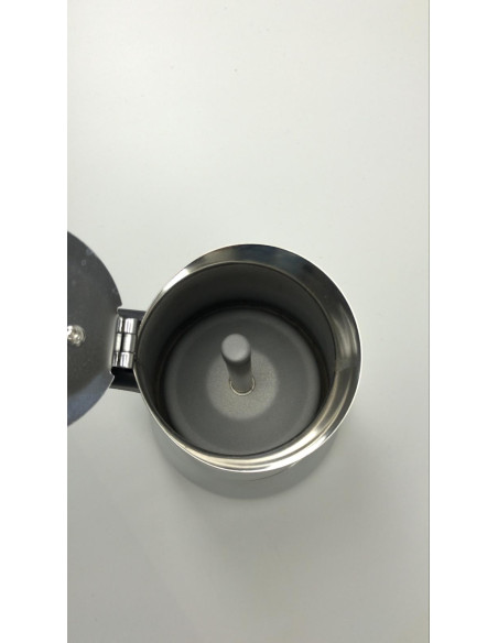 Moka pot Kaffia 6 cups stainless steel - Used/Left