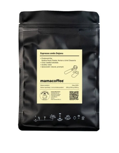 Mamacoffee Espresso směs Dejavu 100g