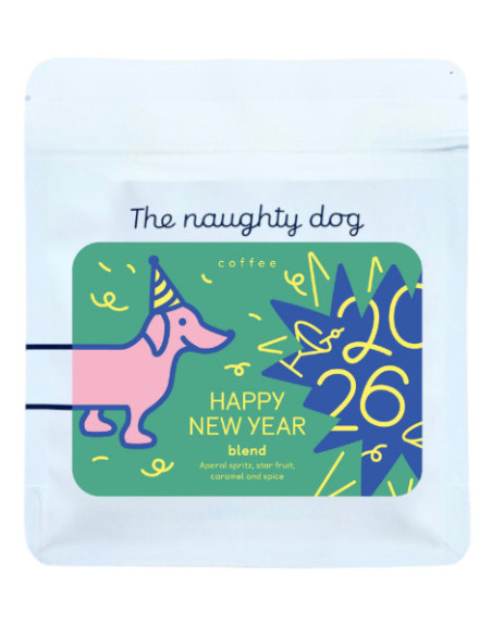 The Naughty Dog HAPPY NEW YEAR 2026 blend 200g