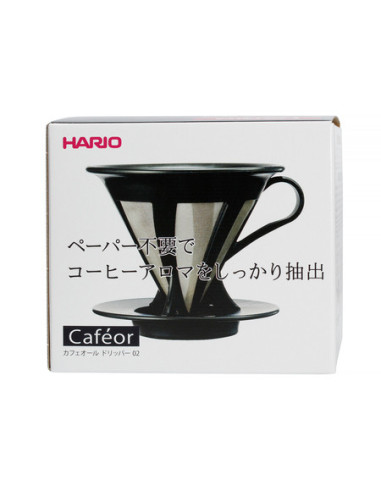 Překapávač Hario Cafeor 02 Černý