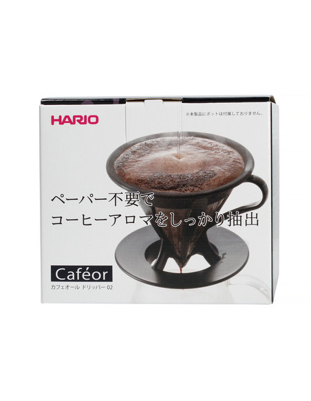 Překapávač Hario Cafeor 02 Černý