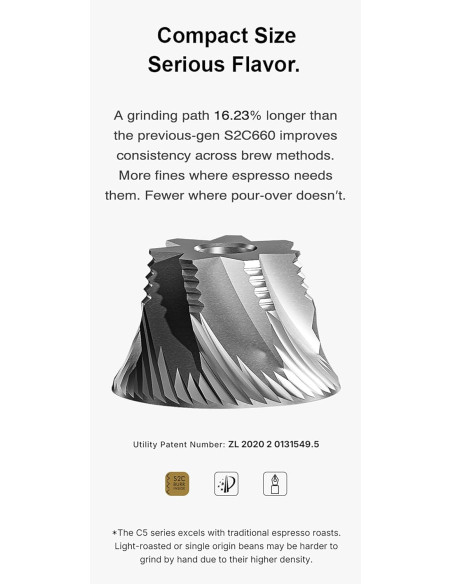 Grinder Timemore C5 PRO White