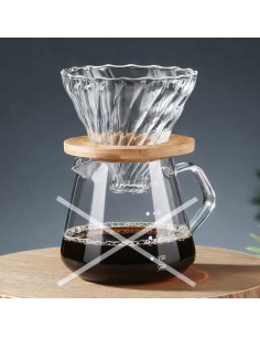 Dripper Kaffia Glass 2-4 cups 2