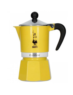 BAZAR - Bialetti Rainbow 3 žlutá moka konvice