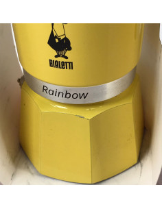 BAZAR - Bialetti Rainbow 3 yellow moka pot 2