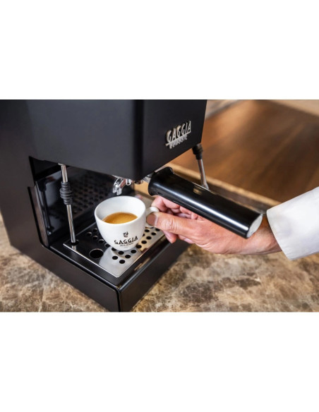 GAGGIA Classic EVO E24 Lever-Style Espresso Machine, Black