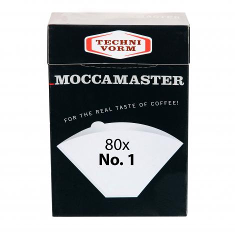 Papierové filtre Moccamaster veľ. 1 80ks