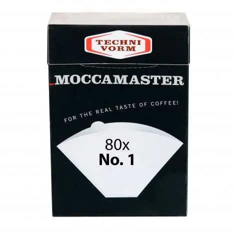 Papírové filtry Moccamaster vel. 1 80ks