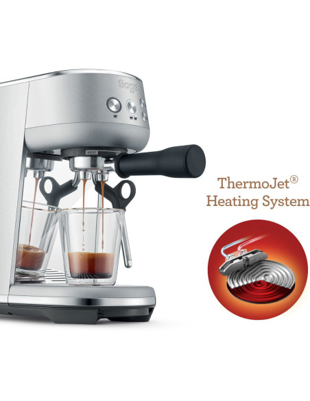 Lever coffee machine SAGE SES450BSS silver