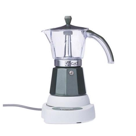 GAT Vintage 4-6 electric moka kettle green
