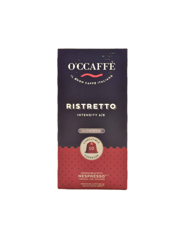 O'Ccaffé Ristretto capsules for Nespresso® 10 pcs