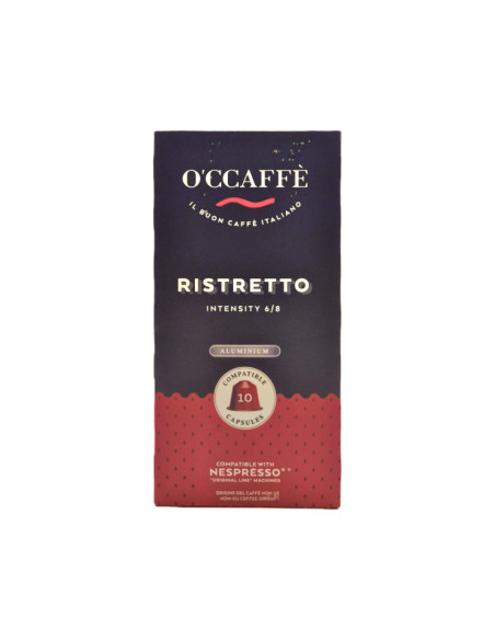 O'Ccaffé Ristretto capsules for Nespresso® 10 pcs