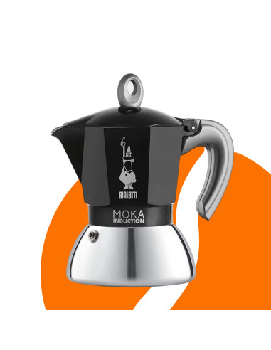 Bialetti Moka Induction 4 šálky černá NEW