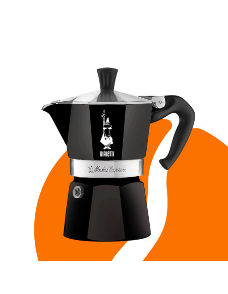 Bialetti Moka Express 3 moka konvice černá
