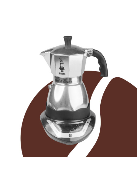 Bialetti Moka Timer 3 elektrická moka konvice