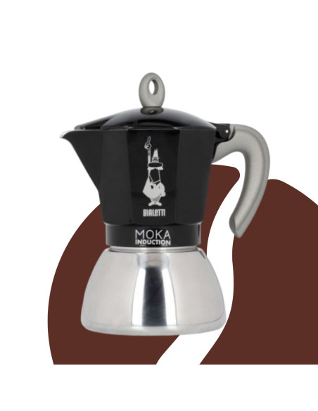 Bialetti Moka Induction 6 šálků černá NEW