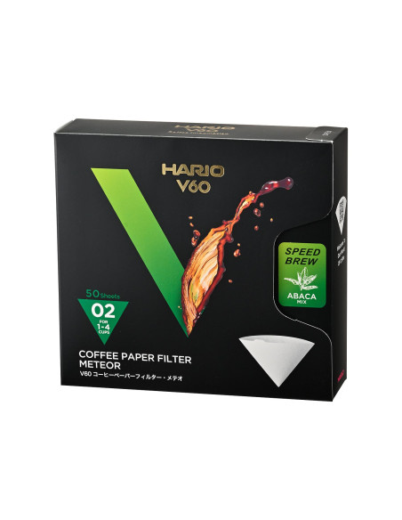 Hario Meteor paper filters V60-02 50 pcs quick VCF-02-50MT