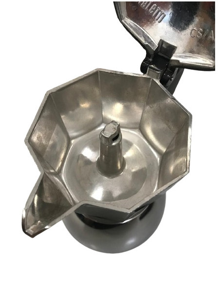 Bialetti Moka Induction 4 cups black - Cosmetic defect / DISCOUNT