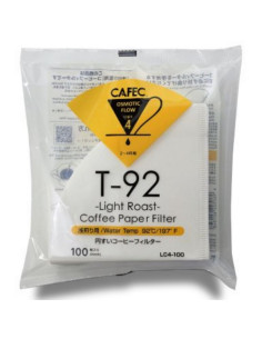 Cafec Light Roast paper filters size. 02, 100 pcs (LC4-100W)