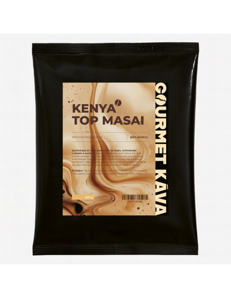 Keňa: Top Masai, zrnková káva arabica