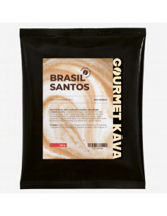 Brazílie Santos, STŘEDNĚ PRAŽENÁ, zrnková káva arabica