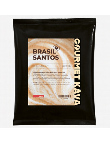 Brazil Santos, MEDIUM ROASTED, whole bean arabica coffee