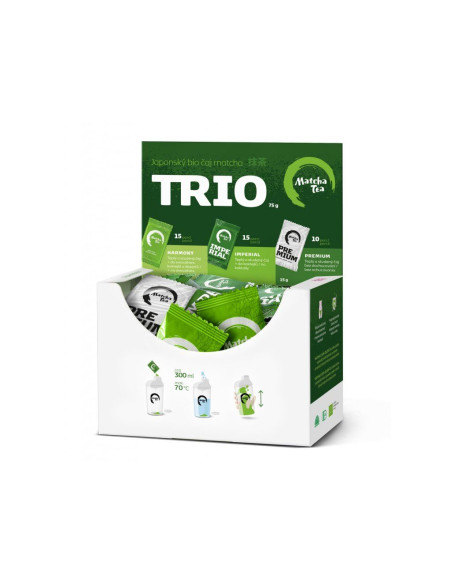 Organic matcha tea Trio 75 g