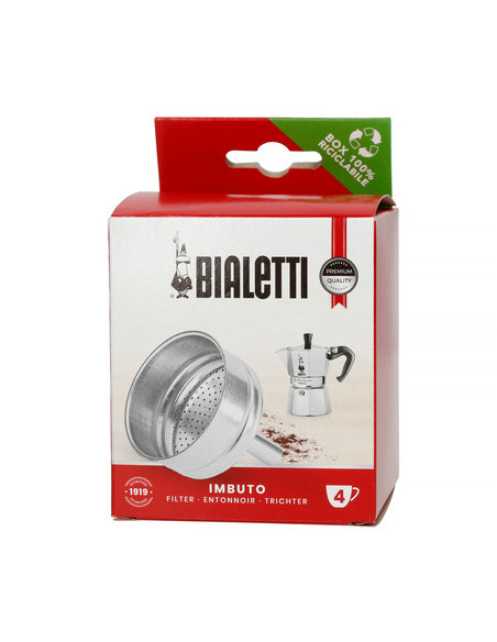 Bialetti Aluminum Coffee Maker (4-Cup)
