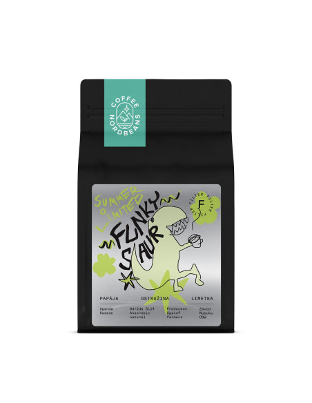 Nordbeans Funky Filtr Uganda 250 g zrnková káva