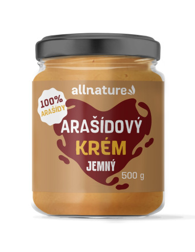 Allnature Smooth Peanut Butter, 500 g