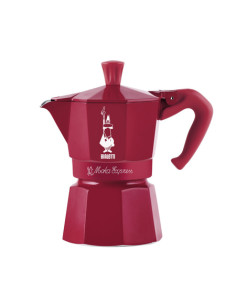 Bialetti Moka Express 3-Cup Candyland Red