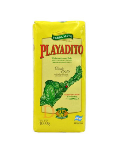 Playadito Tradicional Yerba Maté, 1 kg