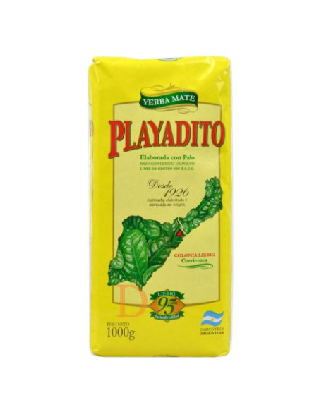 Yerba maté Playadito Tradicional 1 kg