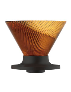 Hario NEO V60-02 Dripper z Tritanu, Amber