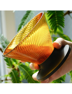 Hario NEO V60-02 Dripper z Tritanu, Amber 2