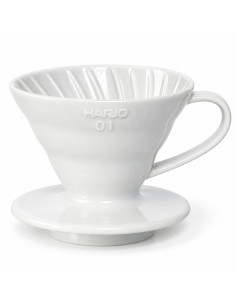 Hario dripper V60-01 ceramic - white (VDC-01W)