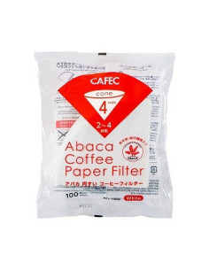 Cafec Abaca Paper filters sizes 2-4