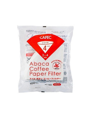 Cafec Abaca Papírové filtry vel. 2-4