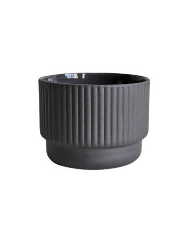 Kaffia Style Cappuccino Cup 230 ml - dark grey