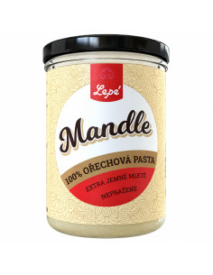 Lepé Mandlové máslo 400g - 100% přírodní ořechová pasta