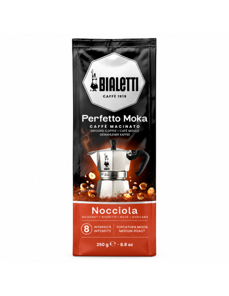 Bialetti Perfetto Moka Nocciola Ground Coffee, 250g