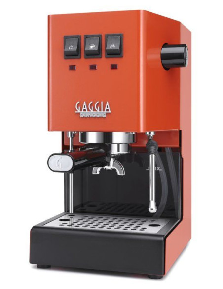 Pákový kávovar GAGGIA Classic E24 korálový (Lobster Red)