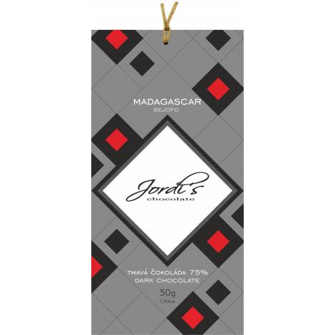 Chocolate Jordis Single Madagascar 75% 50g