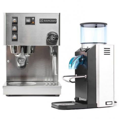 Coffee maker + Rancilio mill + 1 kg of Brasil Santos coffee