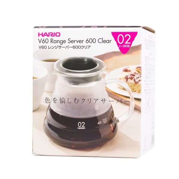 Hario V60 Range Server 600ml (XGS-60TB) konvice na kávu - Obrázek 3