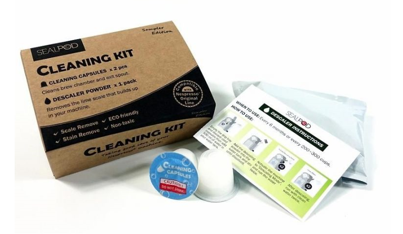 Kapsle Sealpod Cleaning Kit - čisticí sada Nespresso ® - Obrázek 5