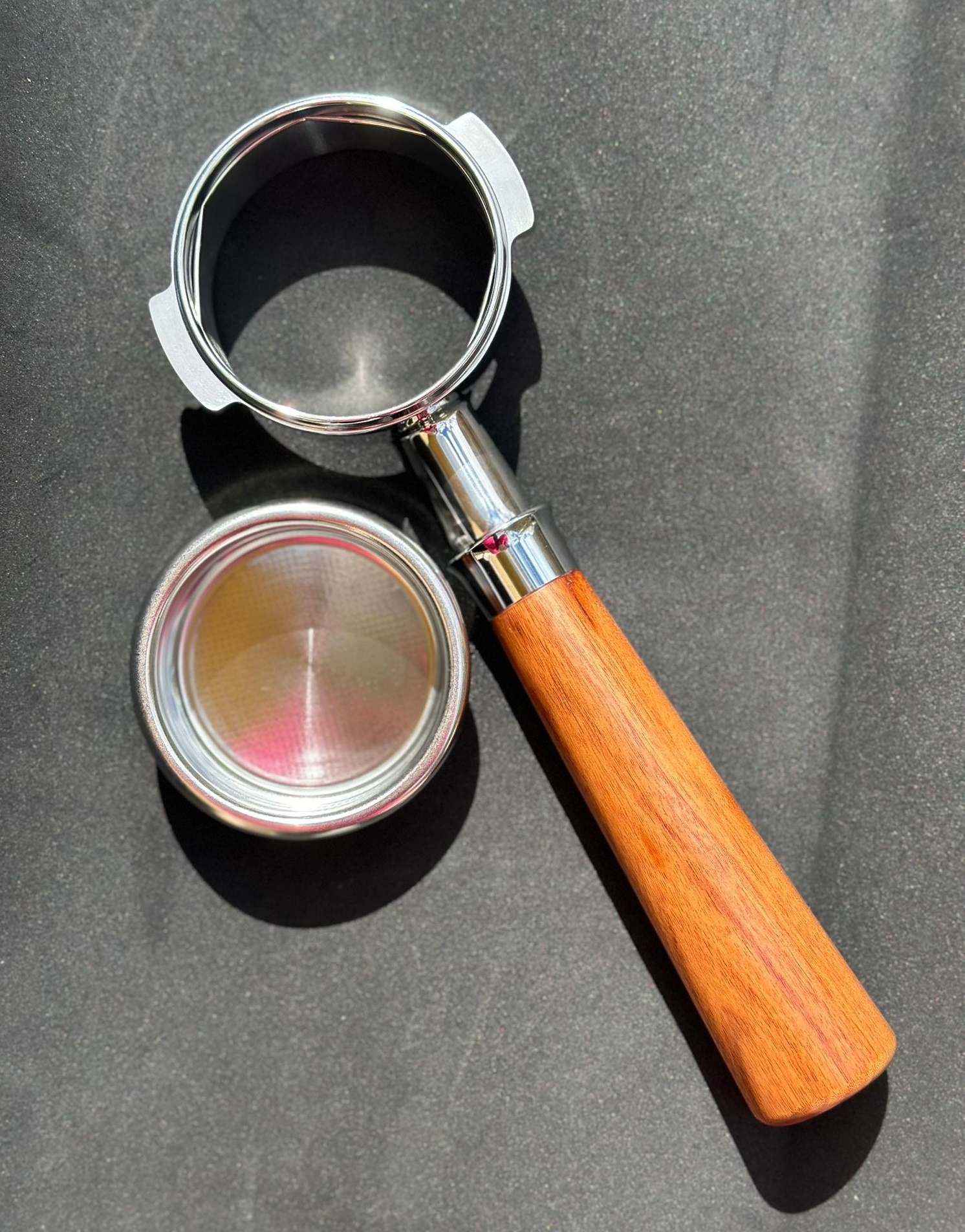 Kaffia Bottomless Portafilter 58mm / E61 (obrázek 4)